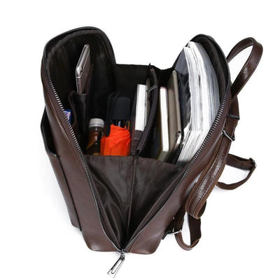 Stella | Classic double zip backpack with essential design