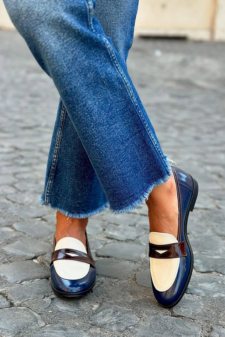 Carmen | Chic Two-Tone Loafer