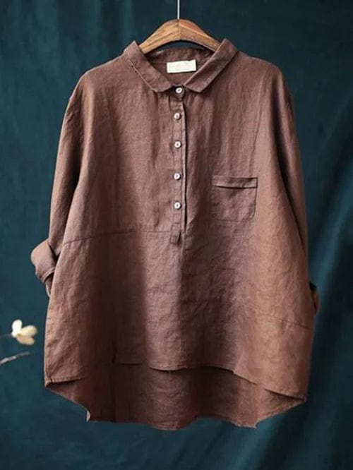 Esther | Elegant Button Blouse