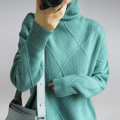 Adelaide | High Neck Sweater