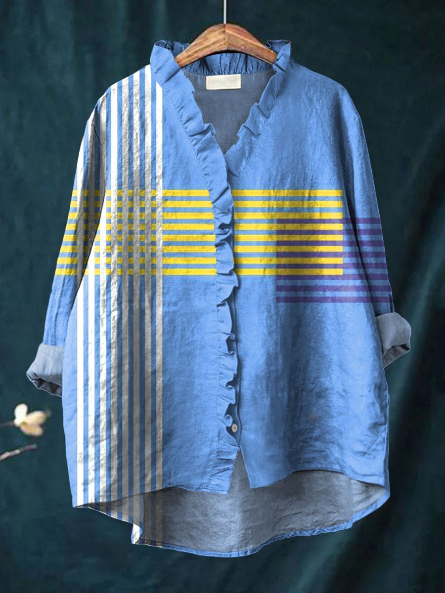 Mildred | Elegant Button Blouse