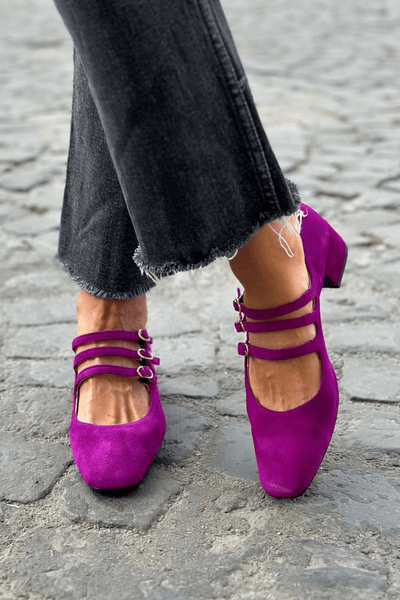 CAMILLA | BALLET FLATS WITH STRAPS