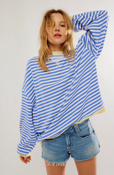 Alessia | Striped Oversized Sweater