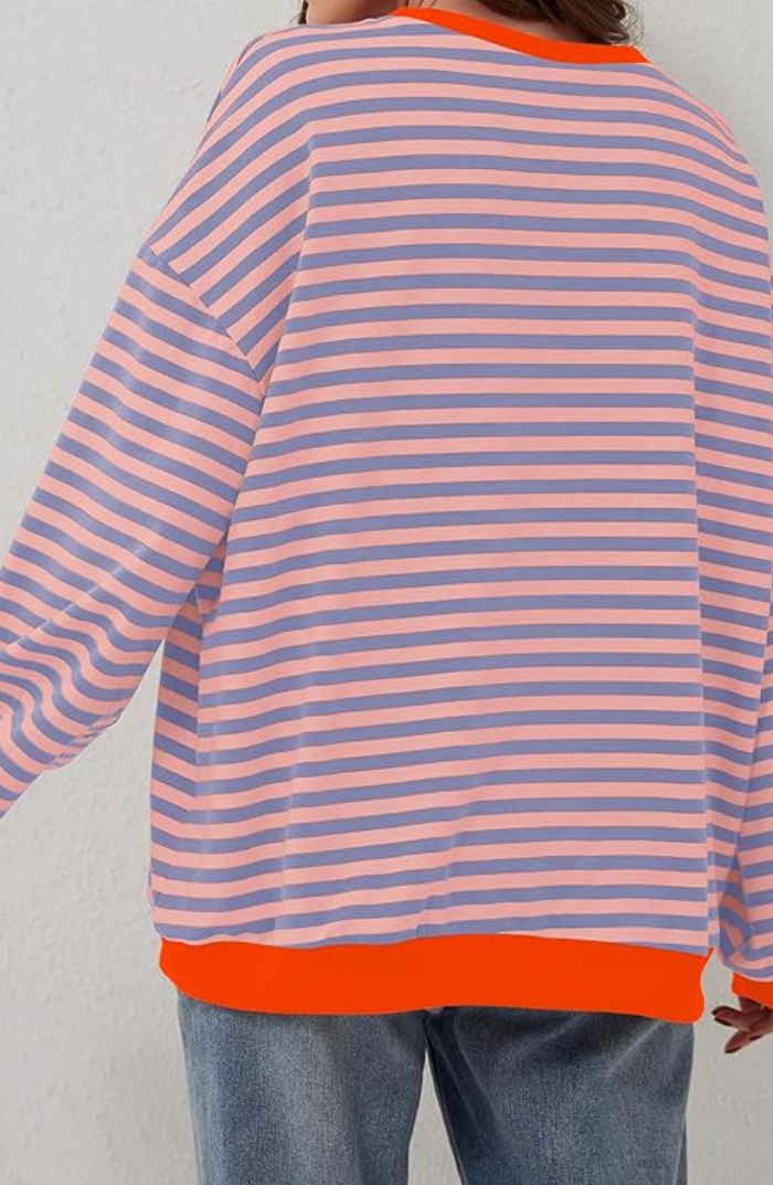 Alessia | Striped Oversized Sweater