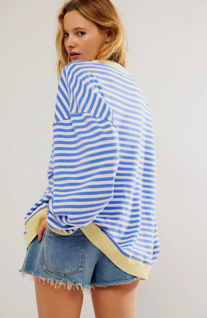 Alessia | Striped Oversized Sweater