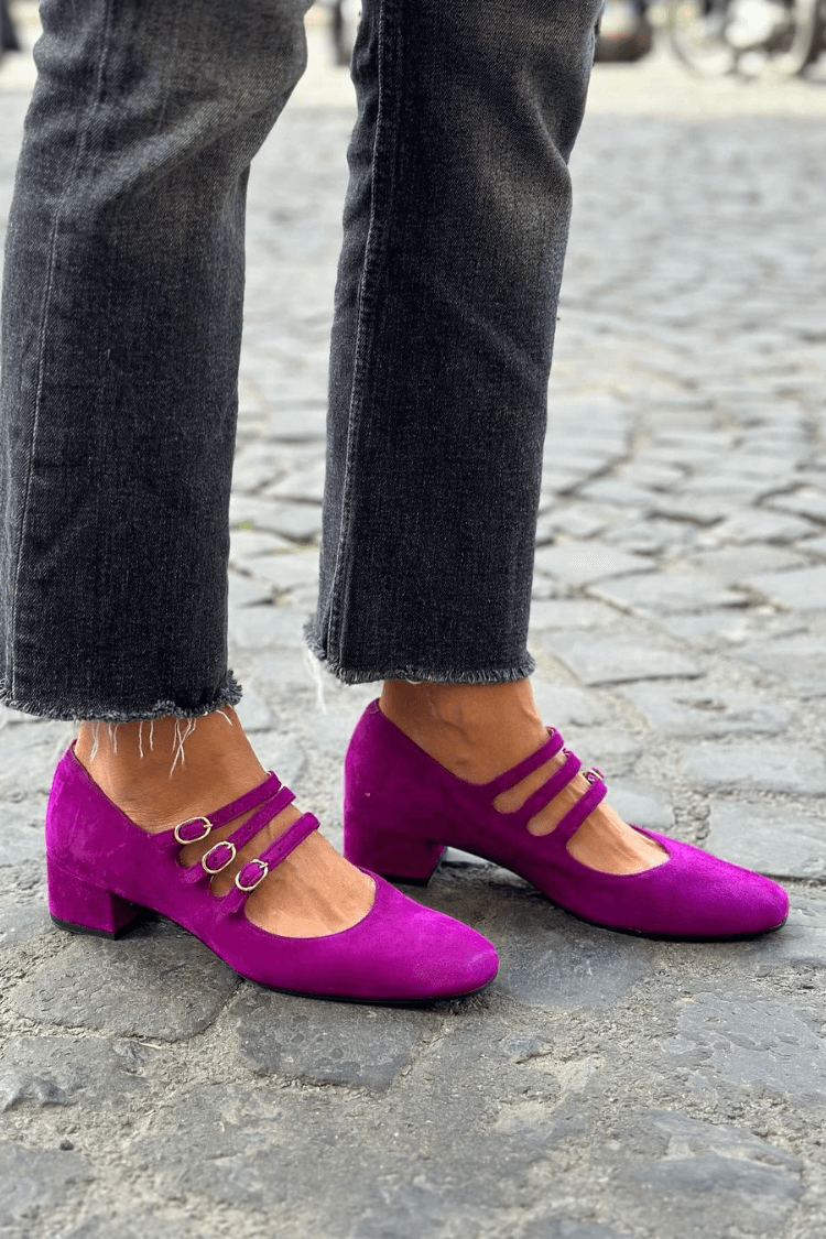 CAMILLA | BALLET FLATS WITH STRAPS