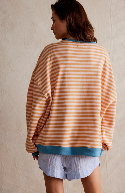 Alessia | Striped Oversized Sweater