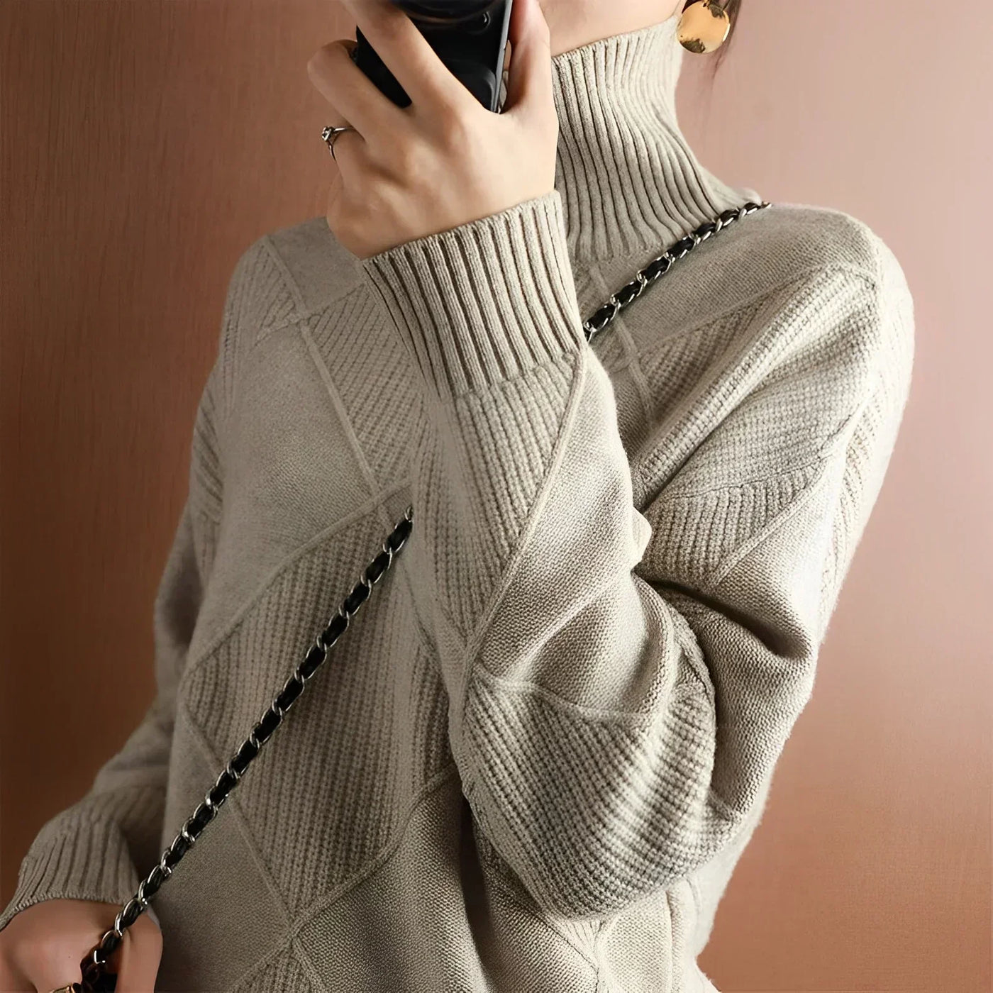 Edith | Turtleneck Sweater