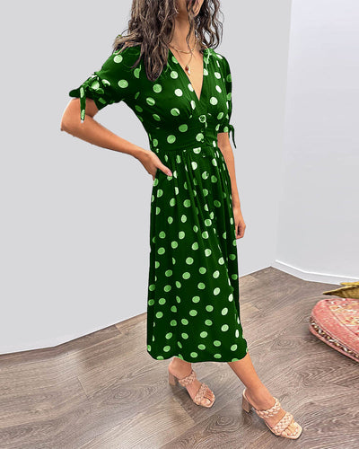 Monique | Chic Polka Dot Dress