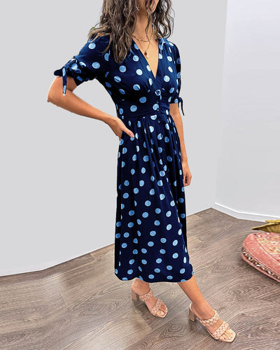 Monique | Chic Polka Dot Dress