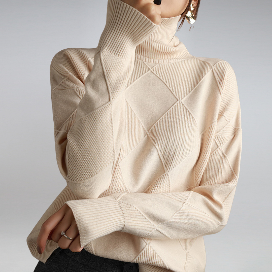 Adelaide | High Neck Sweater