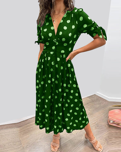 Monique | Chic Polka Dot Dress