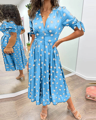 Monique | Chic Polka Dot Dress