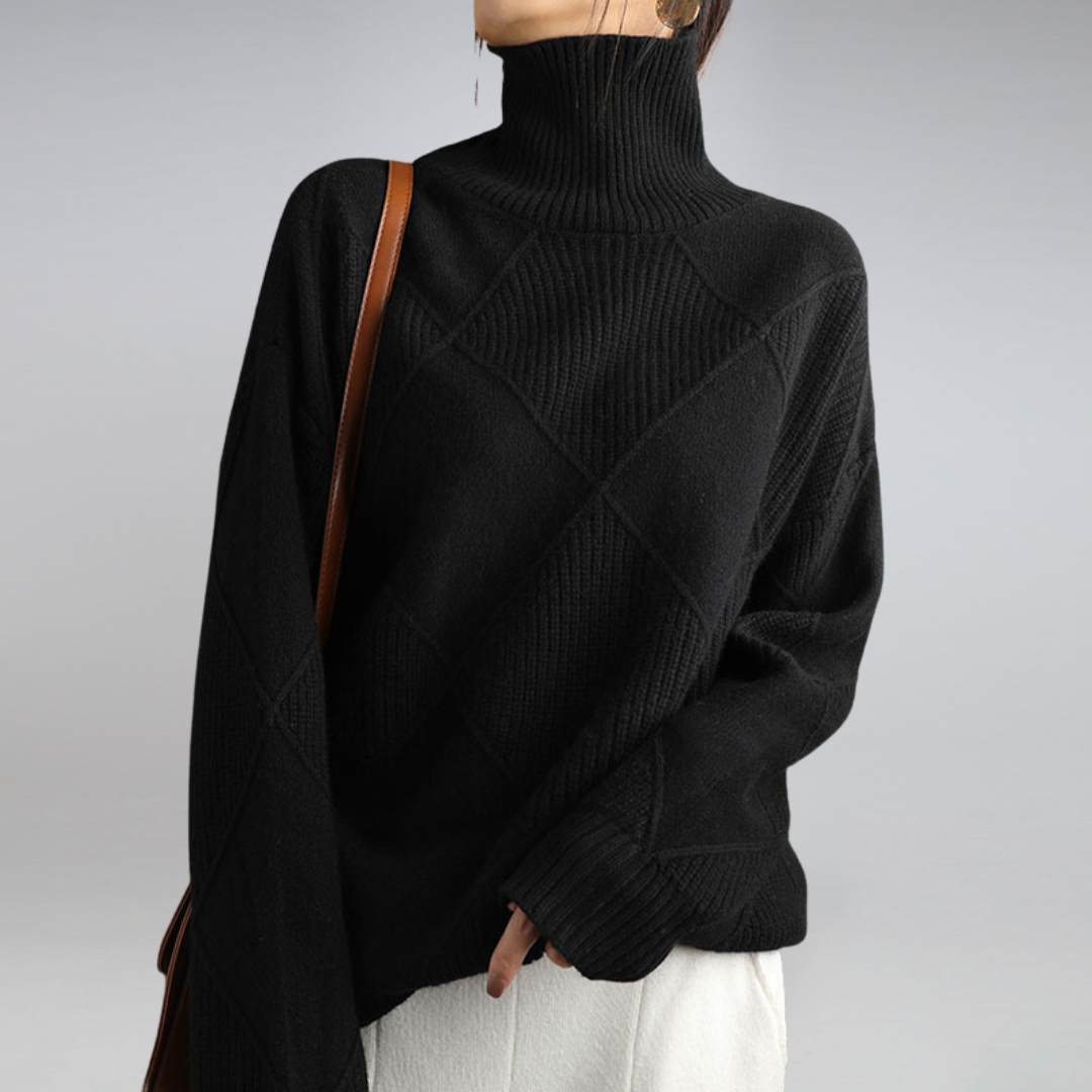Adelaide | High Neck Sweater
