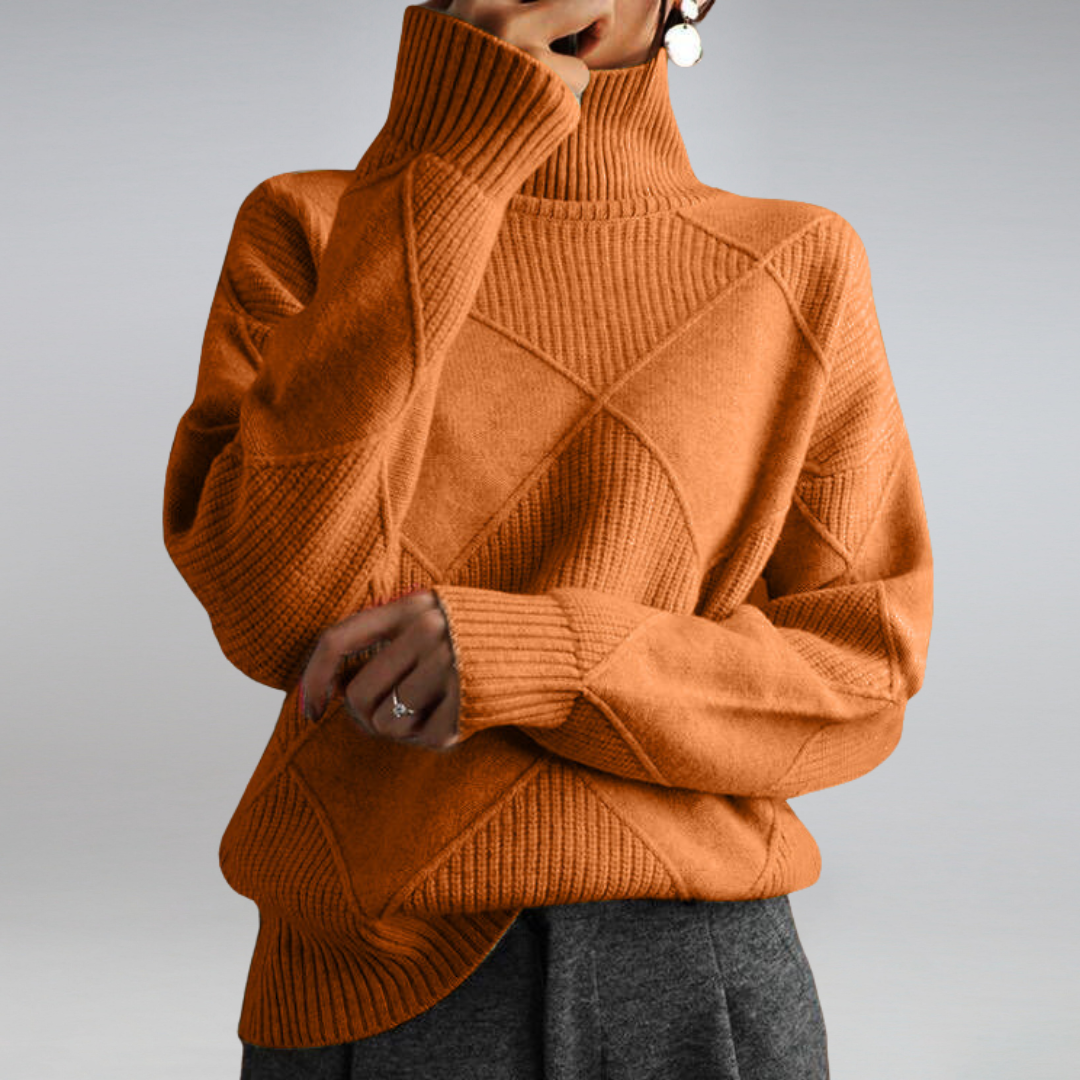 Adelaide | High Neck Sweater