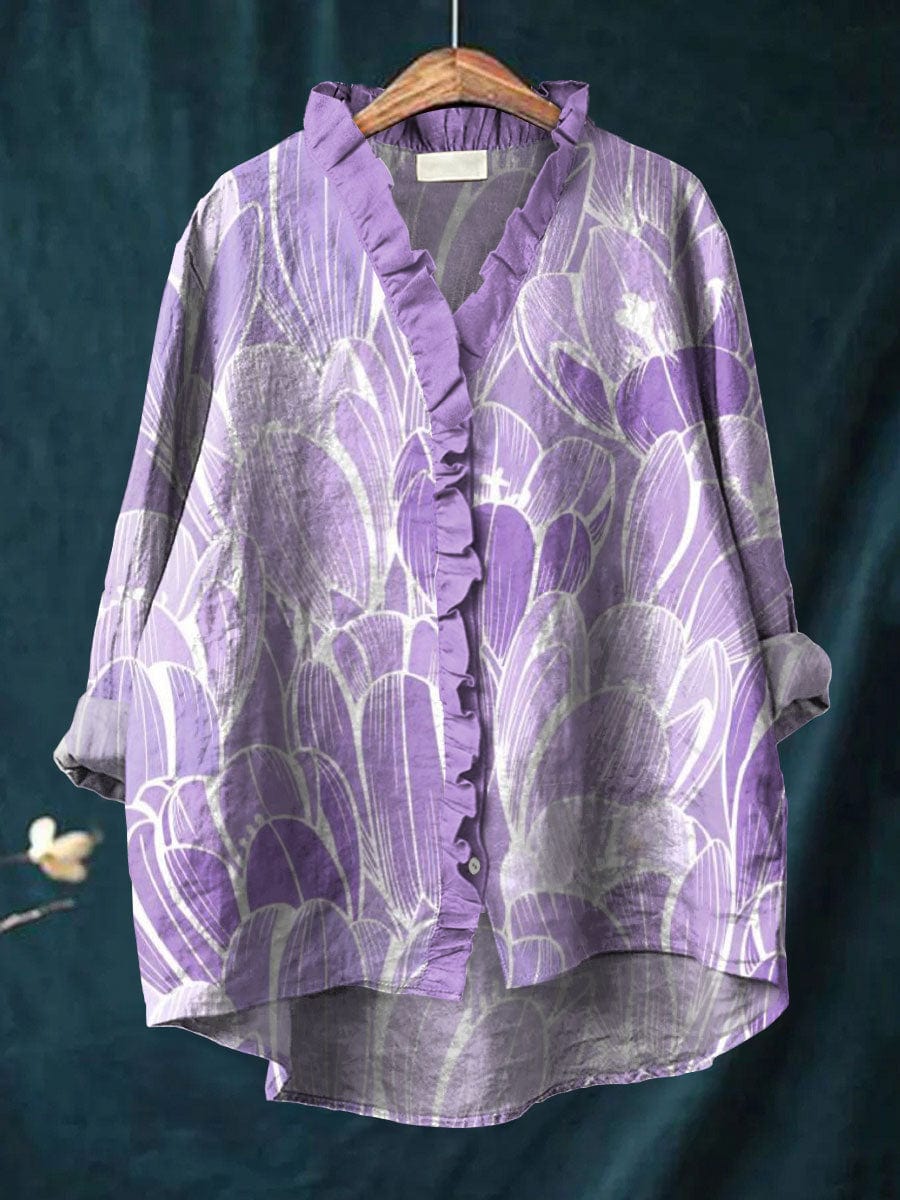 Pearl | Elegant Button Blouse