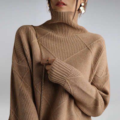 Adelaide | High Neck Sweater