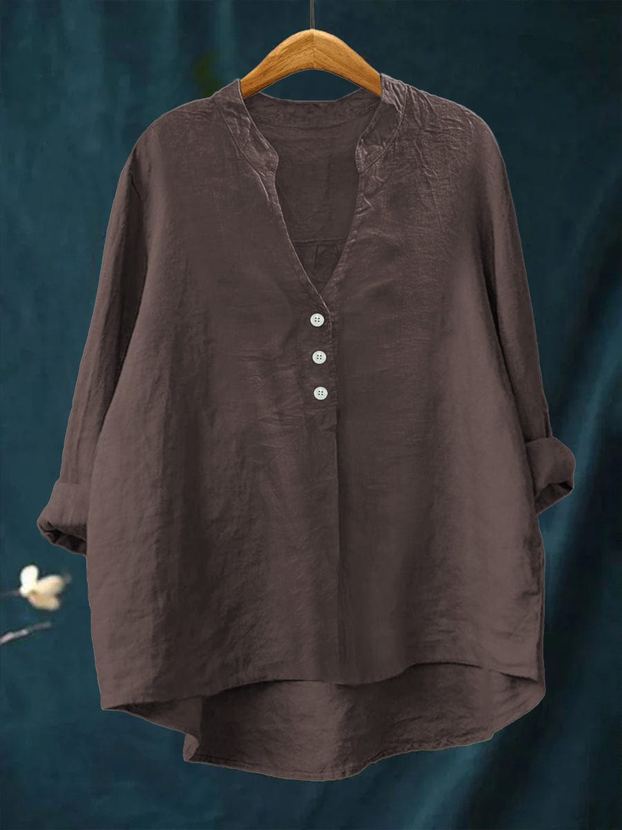 Dorothea | Elegant Button Blouse