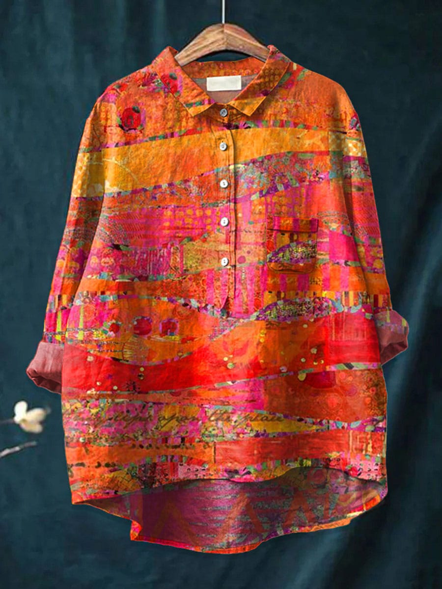 Opal | Elegant Button Blouse
