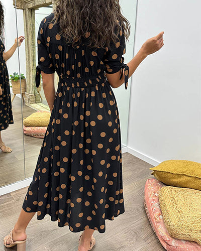 Monique | Chic Polka Dot Dress