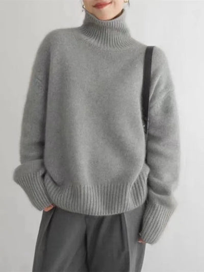 Agnes | High Neck Sweater