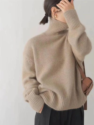 Agnes | High Neck Sweater