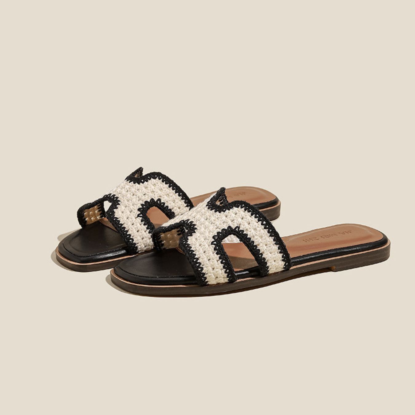Camille Raphia – Elegant Sandals