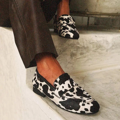 Brynn | Chic Animal Print Loafers