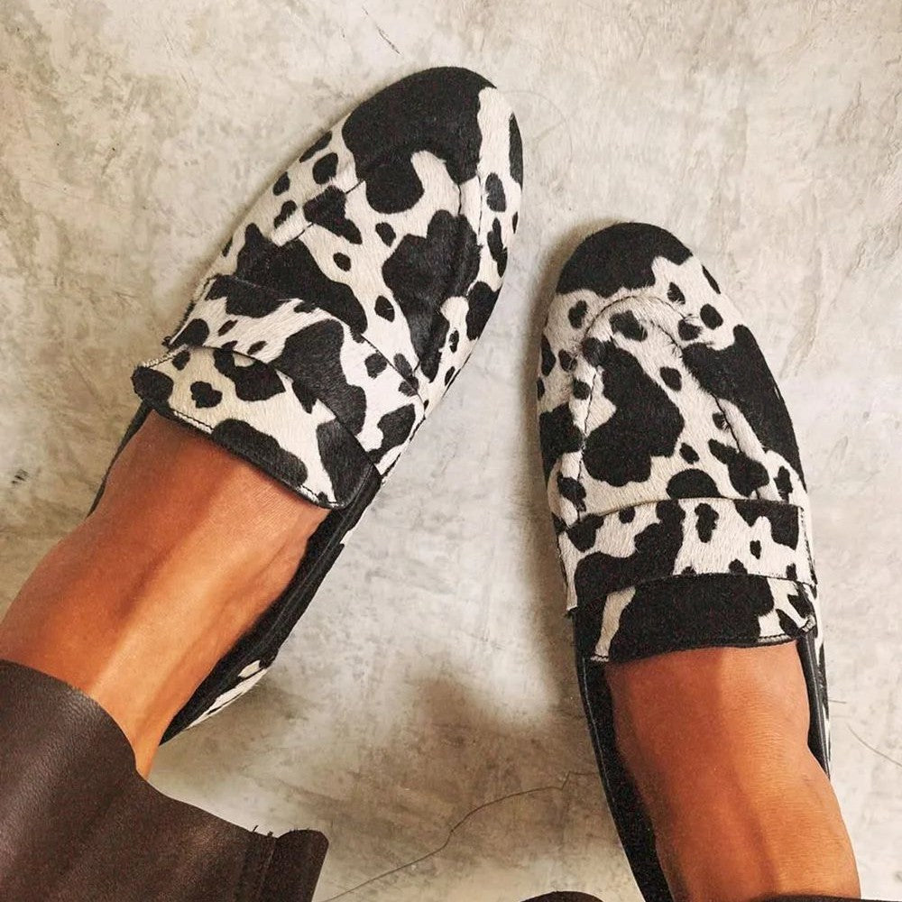 Brynn | Chic Animal Print Loafers
