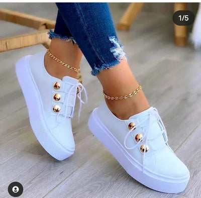 Serena | Orthopedic Round Toe Platform Sneakers™" can be rewritten as:

"Serena | Comfort-Focused Round Toe Platform Sneakers™