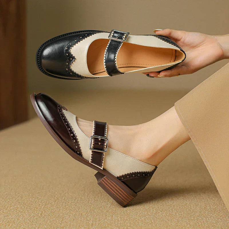 Evelyn | Mary Janes Miana Leather