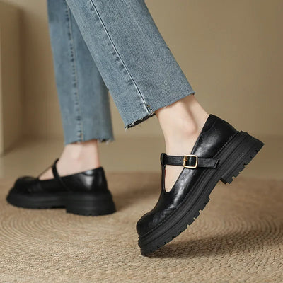 Chiara | Elegant Mary Jane Shoes in High-Quality Leather
