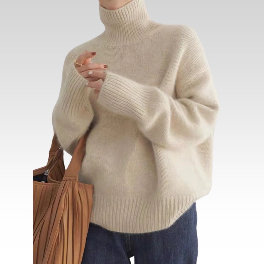 Agnes | High Neck Sweater