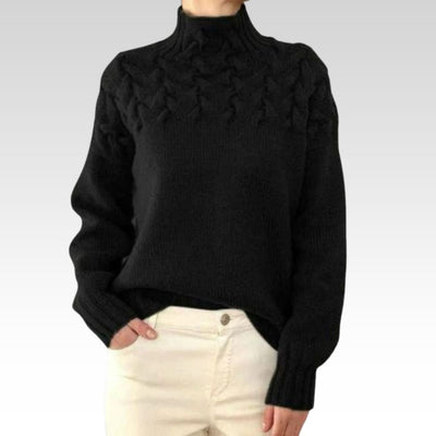 Lucille | High Neck Sweater