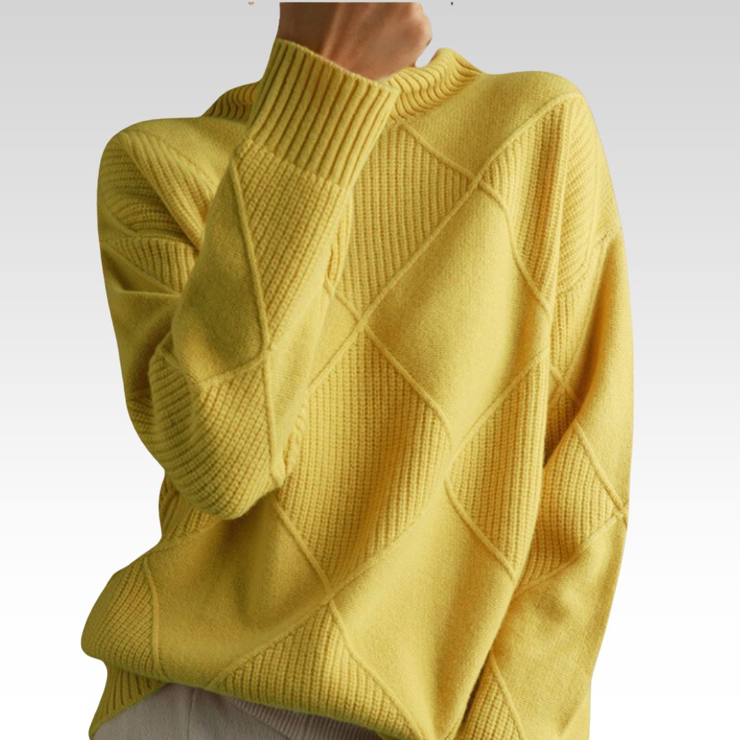 Adelaide | High Neck Sweater