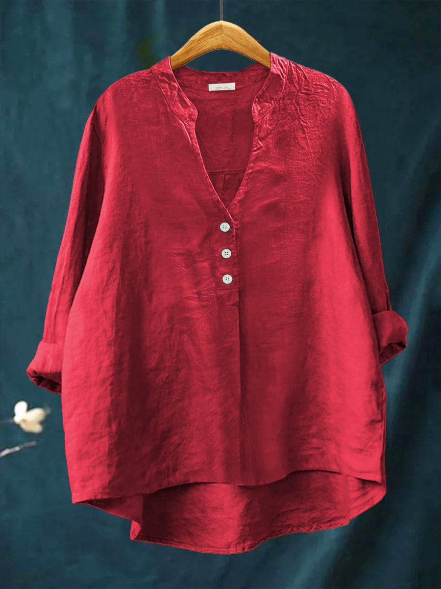 Dorothea | Elegant Button Blouse