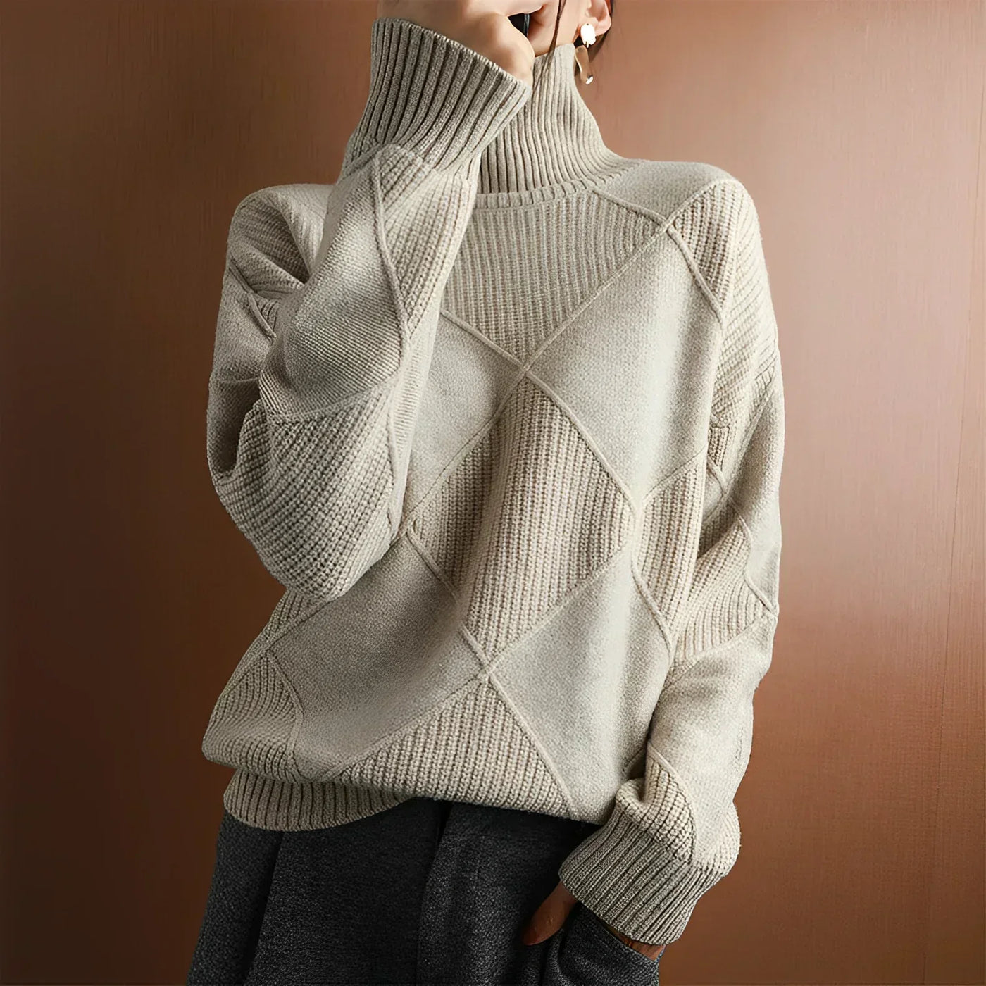 Edith | Turtleneck Sweater