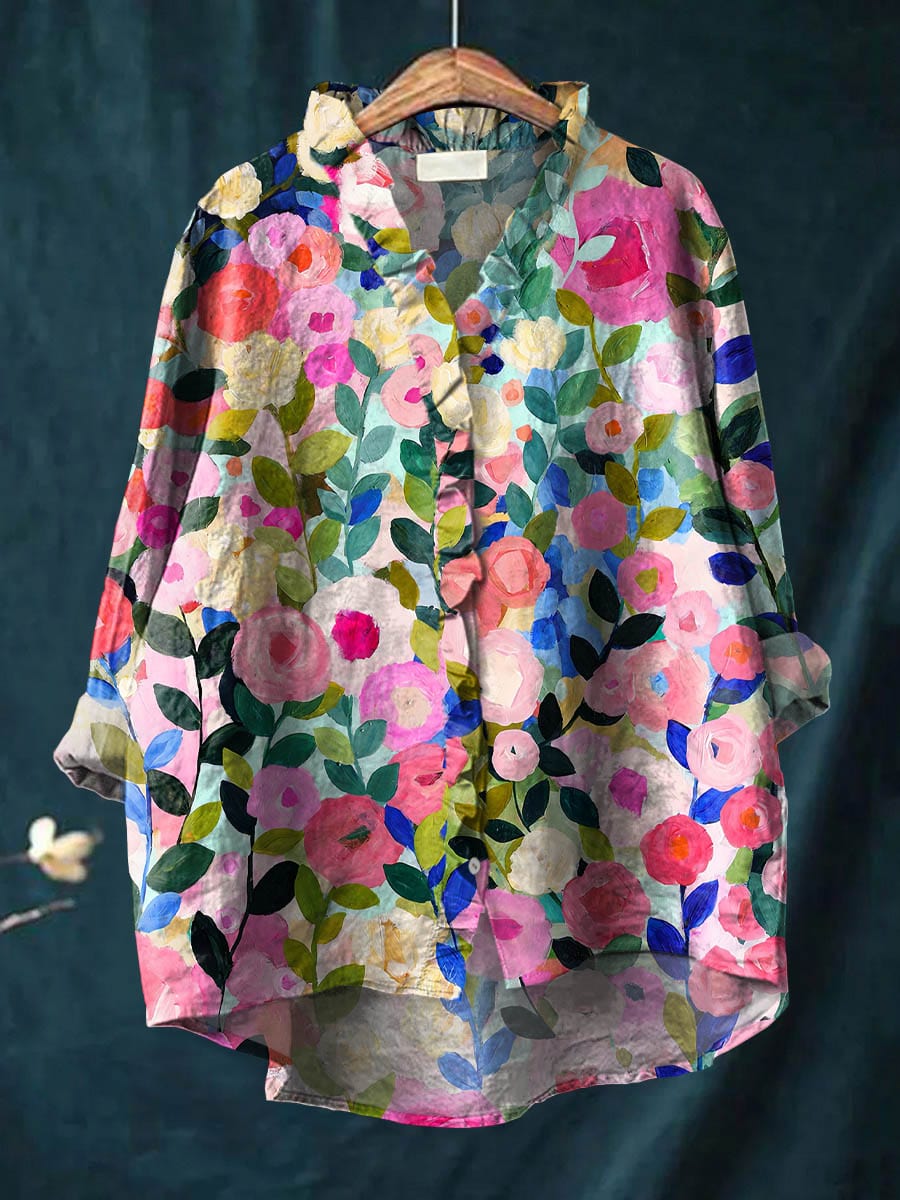 Hazel | Classic Button Blouse