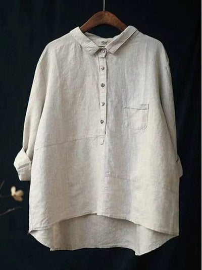 Esther | Elegant Button Blouse