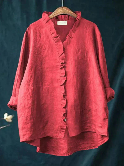 Viola | Elegant Button Blouse