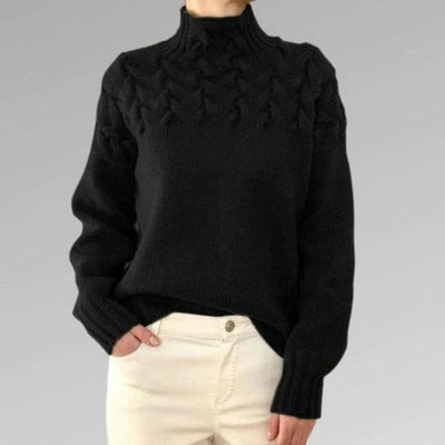 Lucille | High Neck Sweater